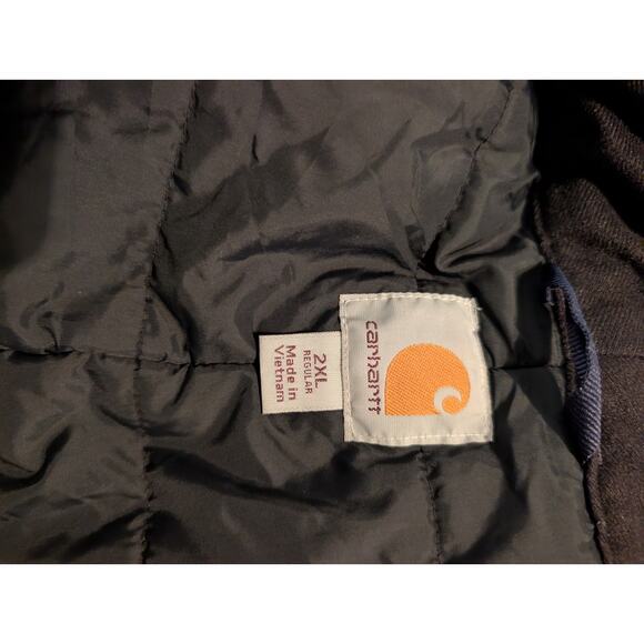 Carhartt Blue Mens Rain Defender Pants Size 2XL - Picture 7 of 8